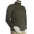 Elegante Mens Blackout Leve Jaqueta Bomber Slim Fit Exército Verde Jaqueta Sem Casaco Jaqueta Casaco Dos Homens Atacado